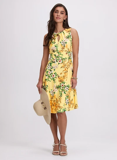 Floral Eyelet Lace Dress