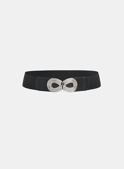 Textured Buckle Belt