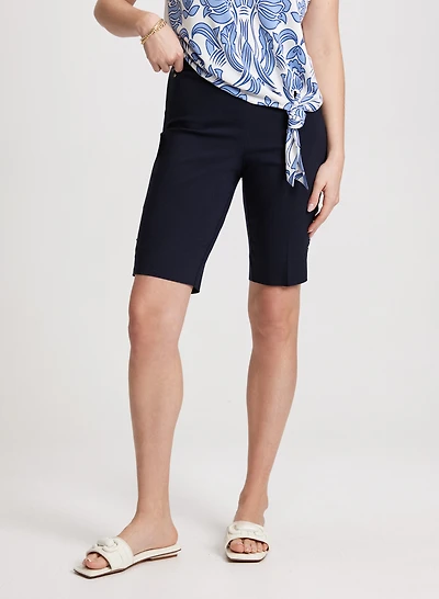 Pull-On Bermuda Shorts