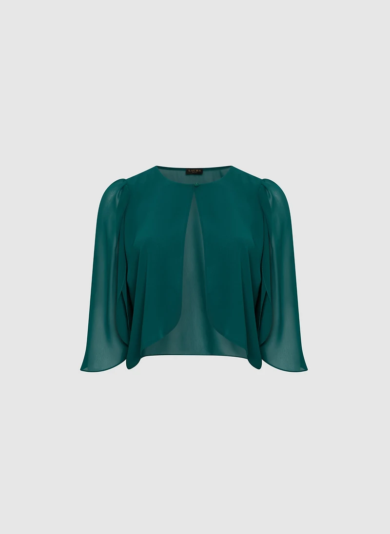 Short Chiffon Bolero