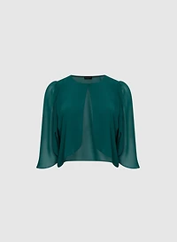Short Chiffon Bolero