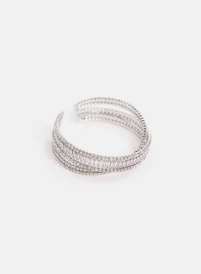 Cross-Over Cuff Bracelet