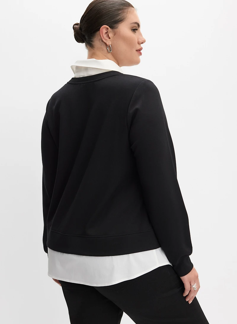 Layered Knit & Top