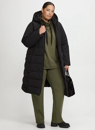 Quilted Puffer Coat