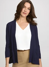 Cardigan ouvert en tricot