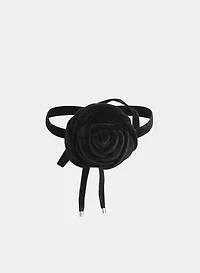 Velvet Rose Choker Necklace