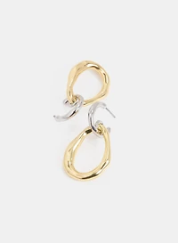 Two-Tone Earrings