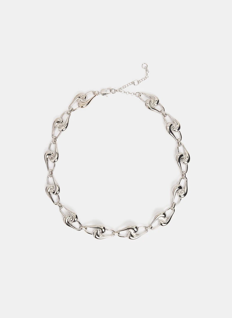 Irregular Chain Link Necklace