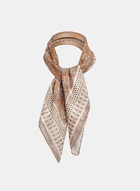 Jacquard Paisley Scarf