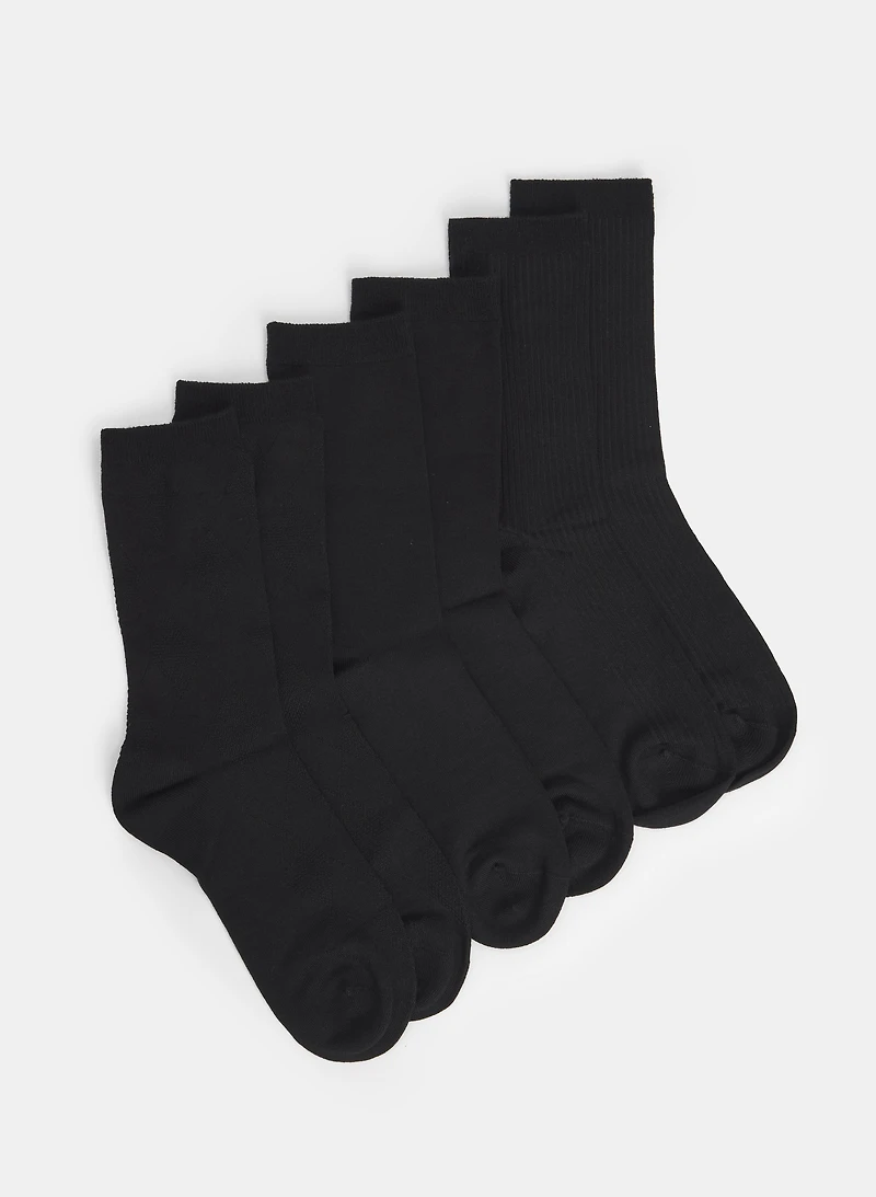 Silks - Geometric Motif Socks