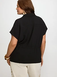 Blouse à fermeture éclair