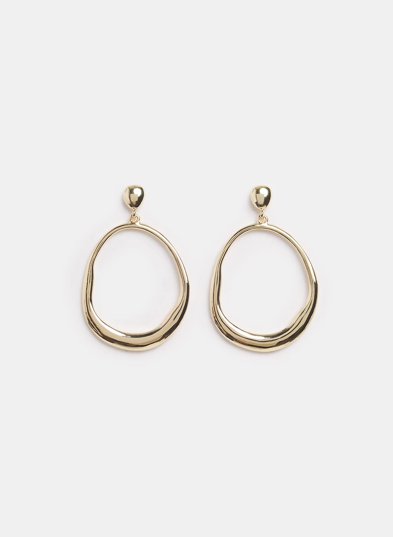 Open Misshaped Earrings