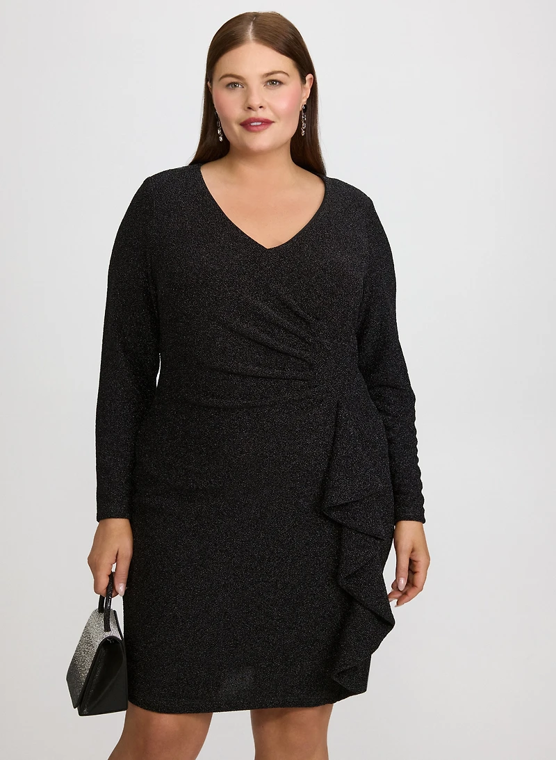 Glitter Fitted Dress