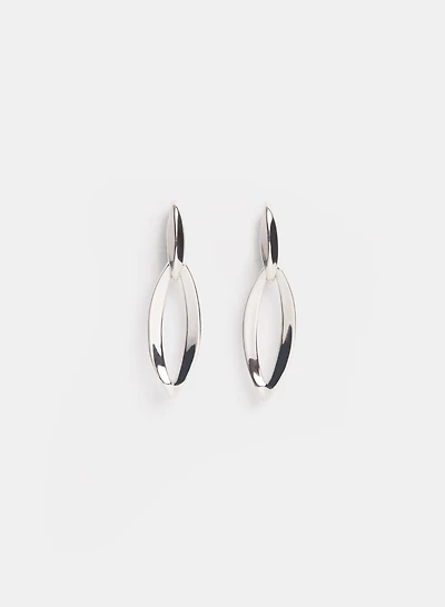 Oval Dangle Earrings