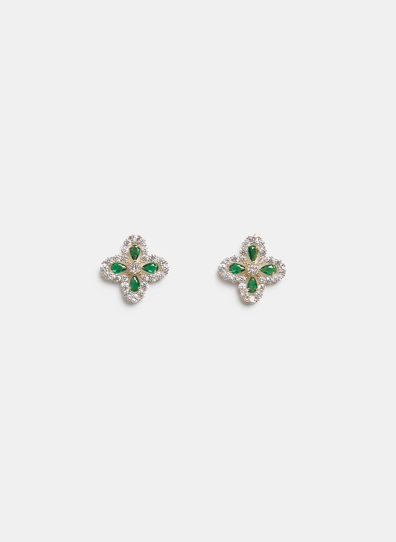 Boucles d'oreilles à détails cloutés