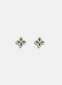 Boucles d'oreilles à détails cloutés