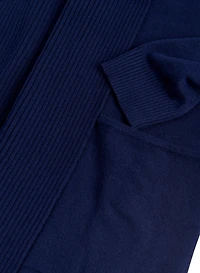 Open Cardigan With Pockets
