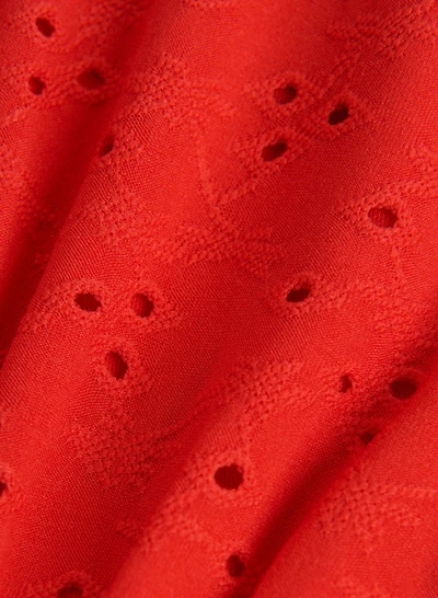 Fit & Flare Eyelet Dress