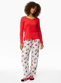 Ensemble pyjama haut, pantalon et chaussettes