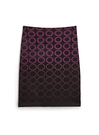 Geometric Print Pull-On Skirt