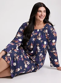 Floral Print Nightgown