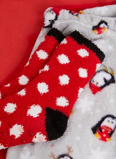 Penguin Print Pyjama Set