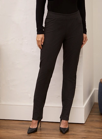 Pantalon motif animal à enfiler