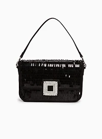 Sequin Detail Clutch