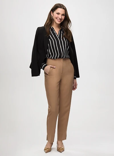 Tunique à rayures et pantalon coupe cité 