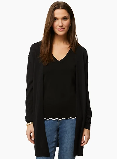 Open Front Cardigan