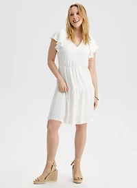 Ruffle Detail Dress
