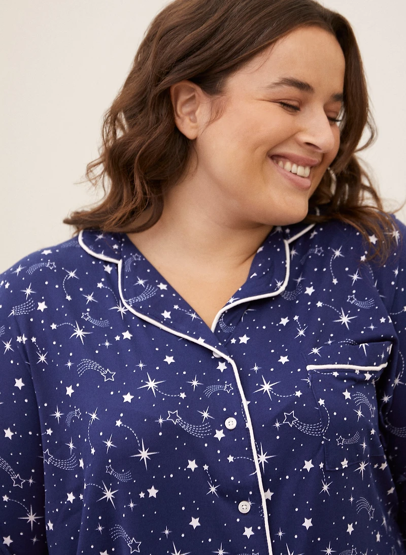 Ensemble pyjama à motif d'étoiles