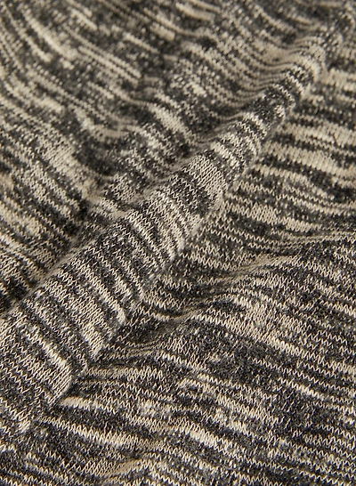 3/4 Sleeve Melange Top