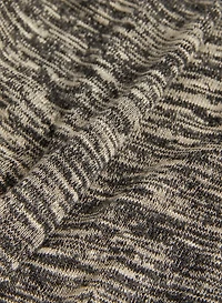 3/4 Sleeve Melange Top