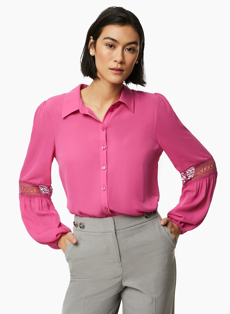 Embroidered Detail Shirt