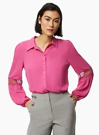 Embroidered Detail Shirt