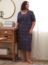Star Print Nightgown