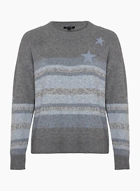 Charlie B - Pull à motif de rayures et étoiles