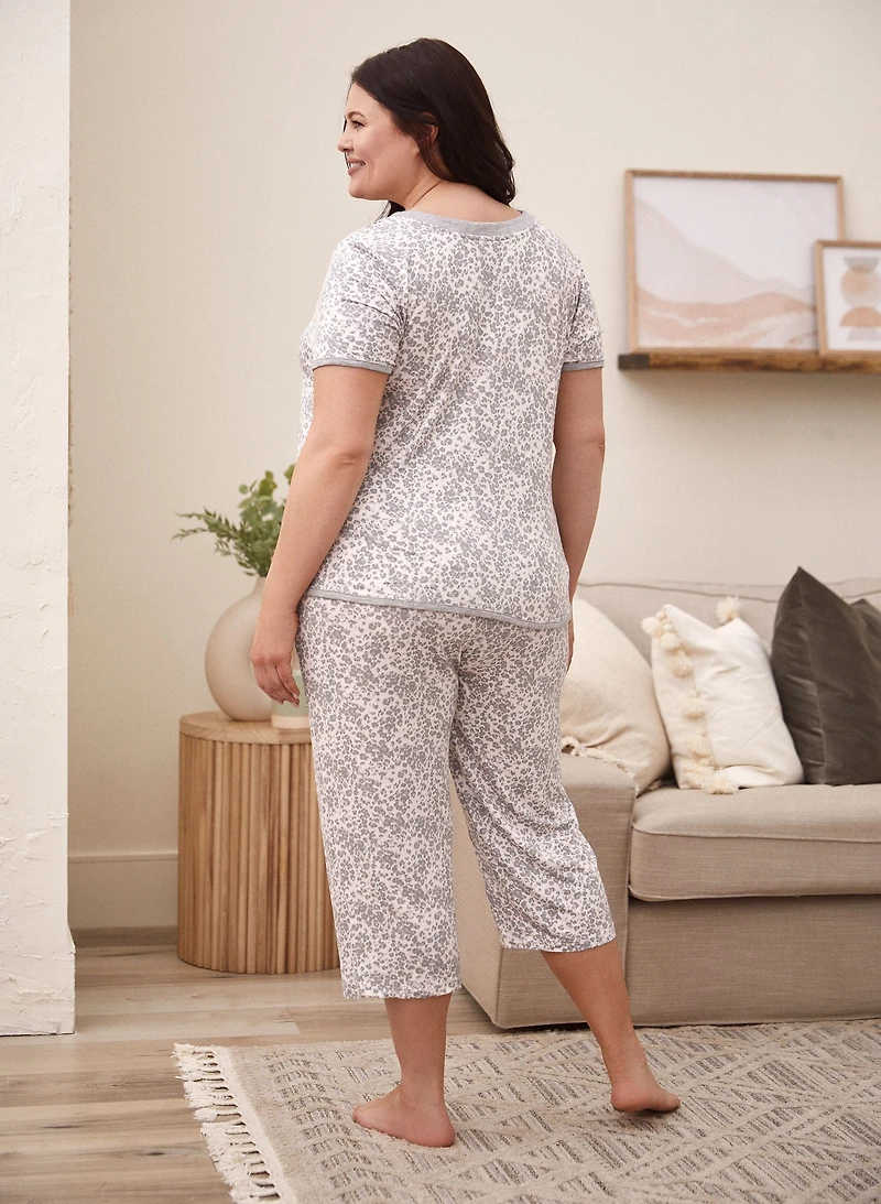 Animal Print Pyjama Set