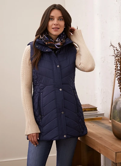 Veste matelassée en duvet végane
