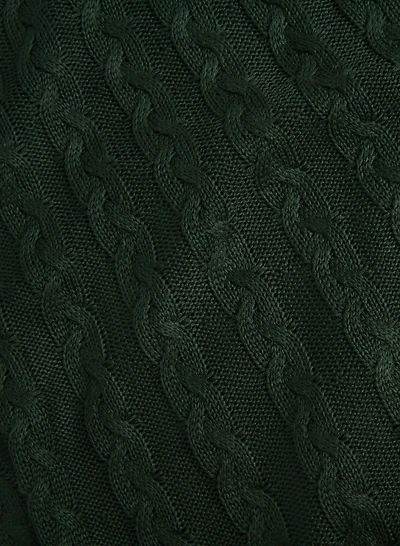 Robe chandail au tricot torsadé