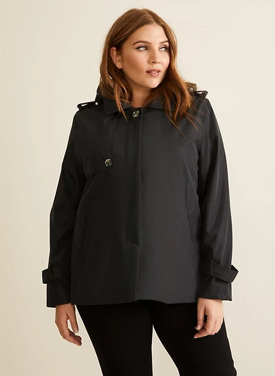 Novelti - Manteau court à capuchon amovible