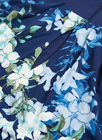 Floral Pleated Dress