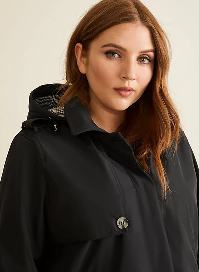 Novelti - Hooded A-Line Coat