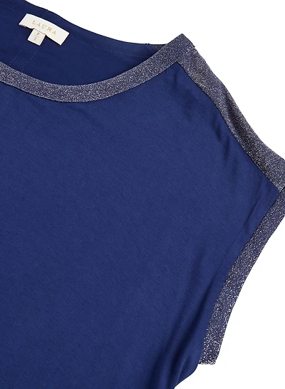 Shimmer Detail Tee