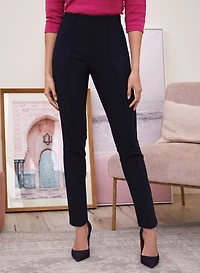 Pantalon à enfiler jambe étroite