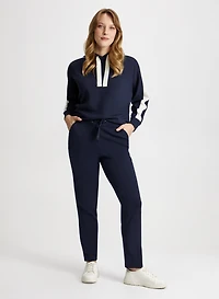 Contrast Trim Hooded Top & Joggers