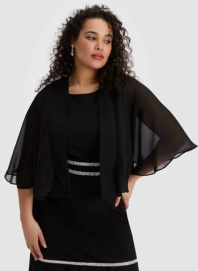 Sheer Sleeve Bolero
