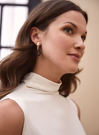 Dangle Hoop Earrings
