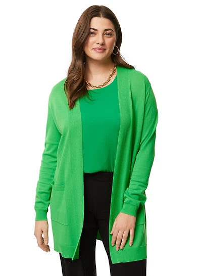 Open Front Cardigan